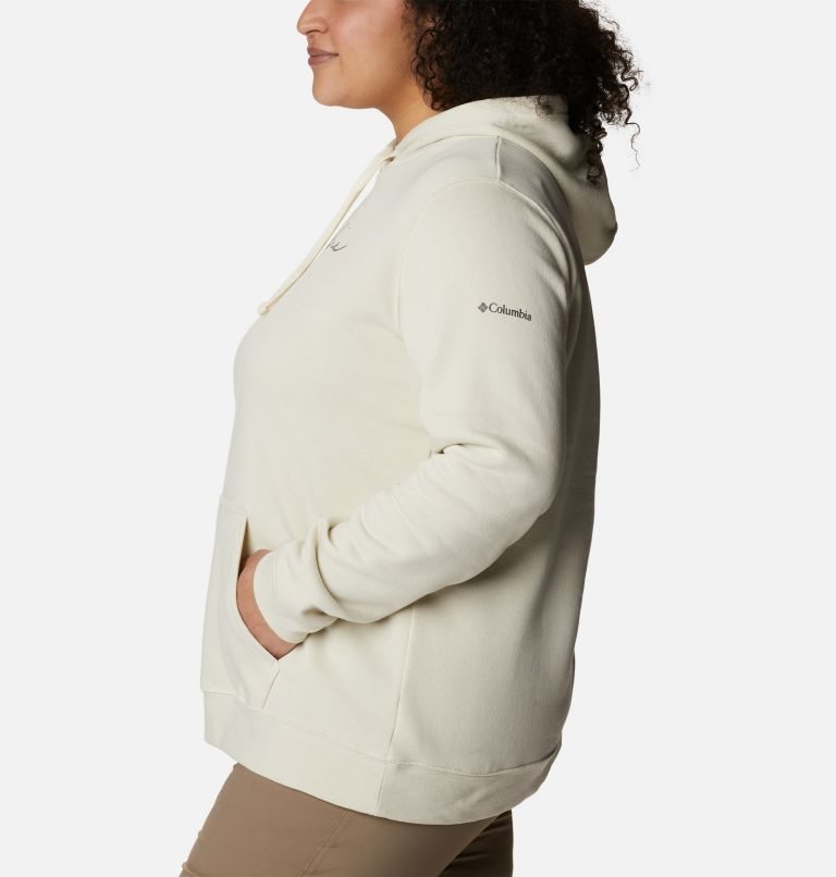 Women's Columbia Trek Graphic Hoodie Cream | Plus Size CA-Z86L1